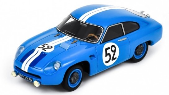 MODELLINO Spark Model DB HBR 4 N.52 24 H LE MANS 1960 R.BARTHOLONI-B.DE SAINT-AUBAN 1:43 MODEL SCALE S8351 250506