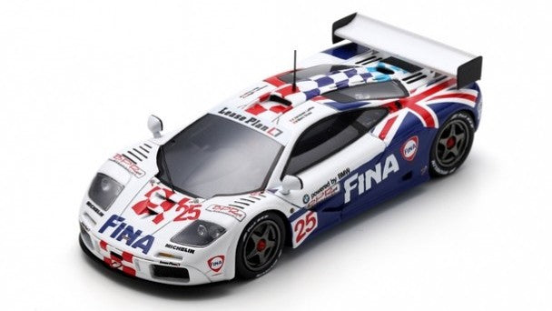 MODELLINO Spark Model MC LAREN F1 GTR N.25 BIGAZZI - BPR SILVERSTONE 1996 LAFFITE-DUEZ 1:43 MODEL SCALE S6665 250506