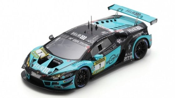 MODELLINO Spark Model LAMBORGHINI HURACAN GT3 N.7 24 H NURBURGRING 2024 SOUFI-KRATZ-PAUL-CARES MODEL SCALE SG942 250506