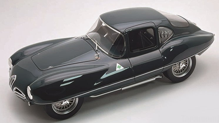 ALFA ROMEO C52 DISCO VOLANTE COUPE 1973 GREEN 1:18 Scala 1:18 Tecnomodel