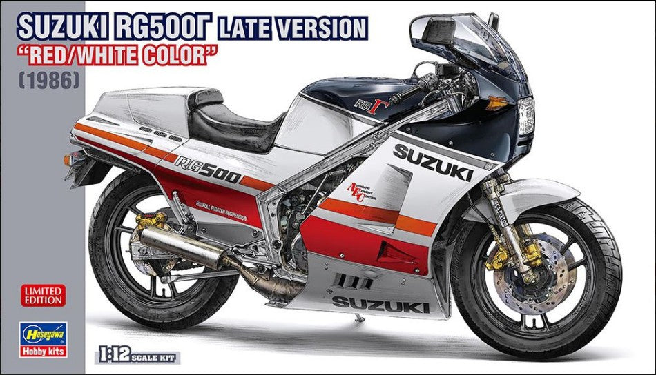 MODELLINO Hasegawa SUZUKI RG500i 1986 KIT 1:12 MODEL SCALE HA21764 250506