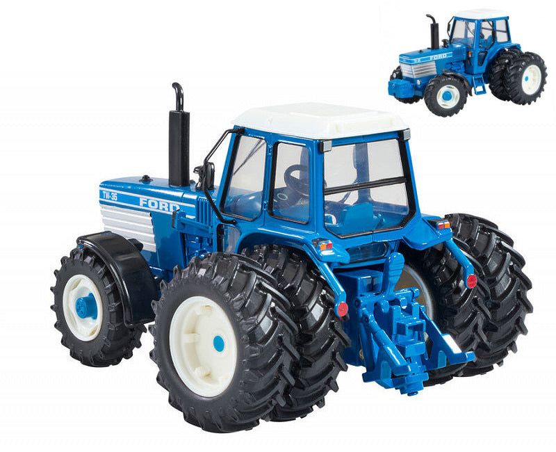 TRATTORE FORD TW35 WITH DUAL REAR WHEEL 1:32 Scala 1:32 Britains