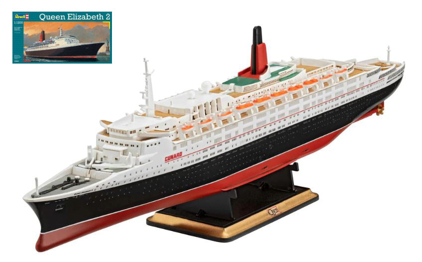 QUEEN ELIZABETH 2 KIT 1:1200 Scale Varie Revell