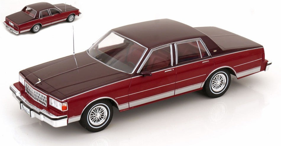MODELLINO ModelCarGroup CHEVROLET CAPRICE 1987 RED 1:18 MODEL SCALE MCG18361 250506