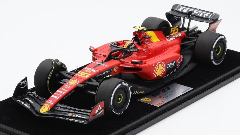 MODELLINO Looksmart FERRARI F1 SF-23 N.55 MONZA GP 2023 C.SAINZ 1:18 MODEL SCALE LS18F1048 250506