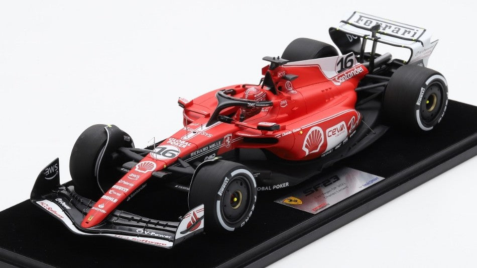 MODELLINO Looksmart FERRARI F1 SF-23 N.16 LAS VEGAS GP 2023 C.LECLERC 1:18 MODEL SCALE LS18F1049 250506
