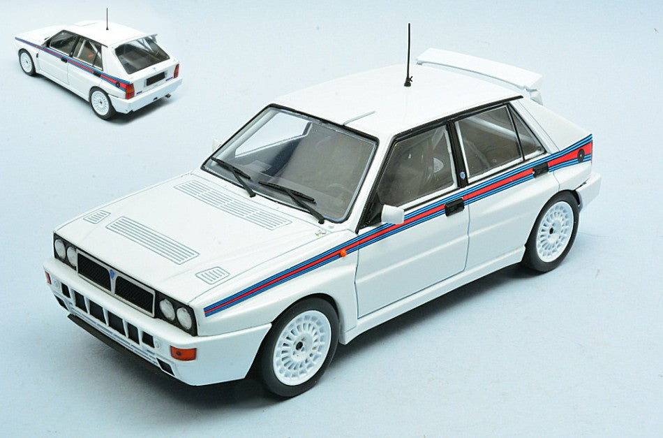 MODELLINO Whitebox LANCIA DELTA INTEGRALE 16V 1989 WHITE 1:24 MODEL SCALE WB124238 250506