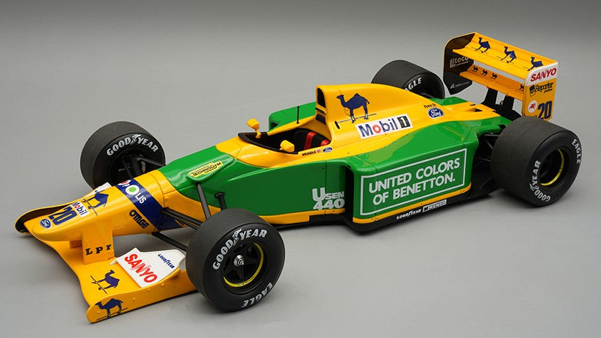 BENETTON B192 N.20 BRITISH GP 1992 M.BRUNDLE 1:18 Scala 1:18 Tecnomodel