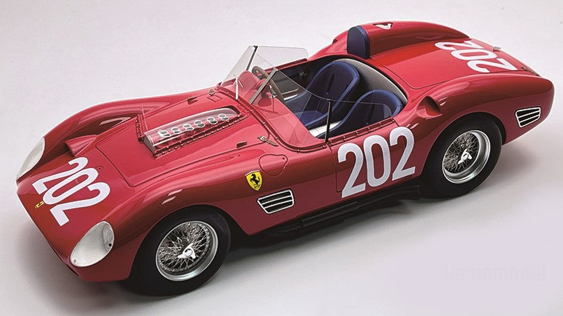 FERRARI 250 TR59-60 N.202 TARGA FLORIO 1960 GINTHER-CABIANCA 1:18 Scala 1:18 Tecnomodel