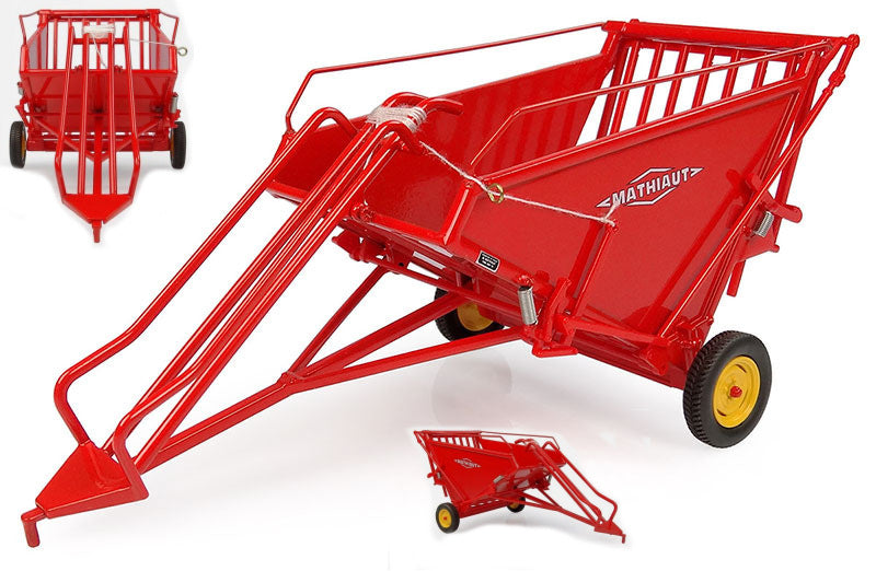 MODELLINO Universal Hobbies RAGGRUPPATORE DI ROTOBALL MATHIAUT STRAW DUMP TYPE MDT 72 1:32 MODEL SCALE UH6722 250506