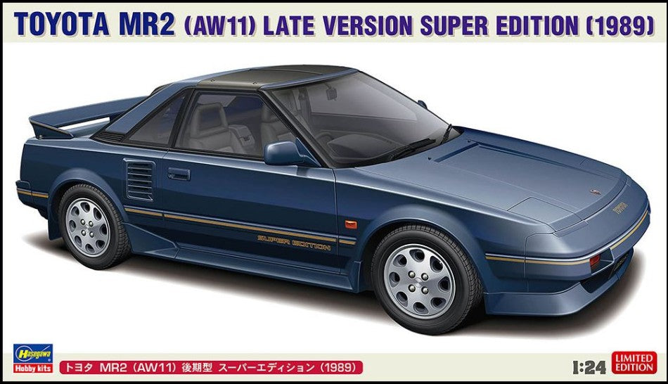 MODELLINO Hasegawa TOYOTA MR2 1989 KIT 1:24 MODEL SCALE HA20725 250506