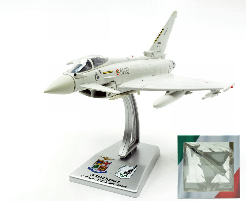 MODELLINO Italeri EF-2000 TYPHOON 51° STORMO 1:100 MODEL SCALE IT48255 250506