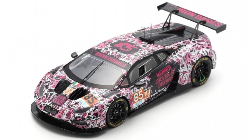 MODELLINO Spark Model LAMBORGHINI HURACAN GT3 N.85 IRON DAMES 24 H LE MANS 2024 BOVY-FREY-GAT MODEL SCALE S9157 250506