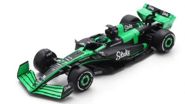 MODELLINO Spark Model SAUBER STAKE F1 N.77 2024 VALTTERI BOTTAS 1:64 MODEL SCALE Y366 250506