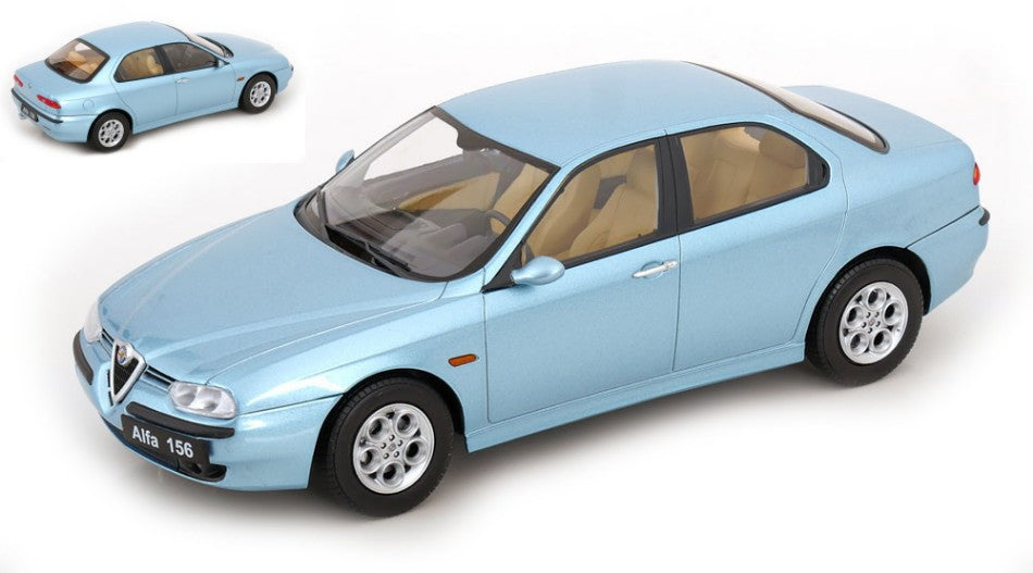 ALFA ROMEO 156 1998 LIGHT BLUE METALLIC 1:18 Scala 1:18 Triple 9