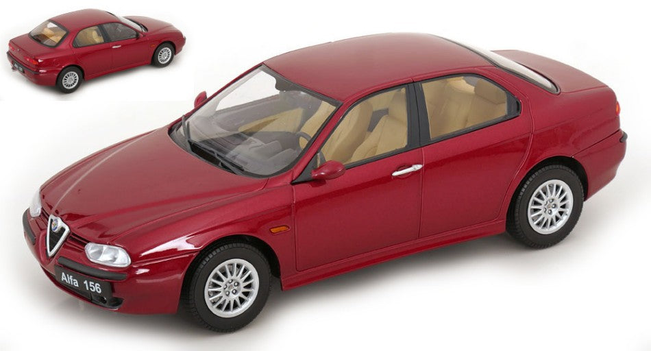 MODELLINO Triple 9 ALFA ROMEO 156 1998 PROTEO RED METALLIC 1:18 MODEL SCALE T9-1800514 250506