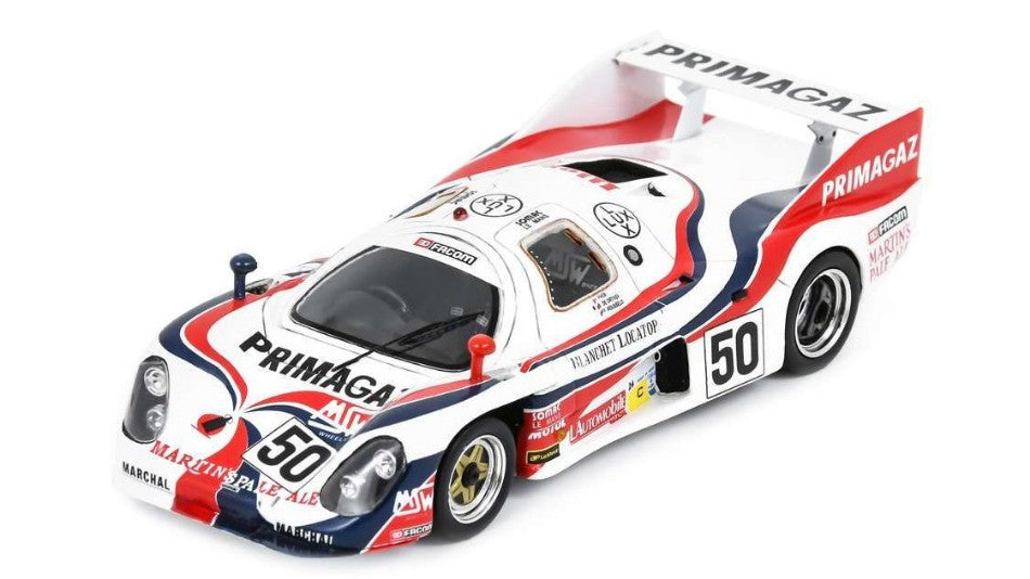 RONDEAU M382 N.50 15th 24 H LE MANS 1984 YVER-DE DRYVER-ROUSSELOT 1:43 Scala 1:43 Spark Model