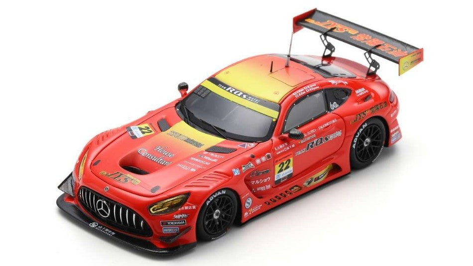 R'Qs AMG GT3 N.22 SUPER GT300 2024 WADA-JYONAI-KANO-KOYAMA 1:43 Scala 1:43 Spark Model