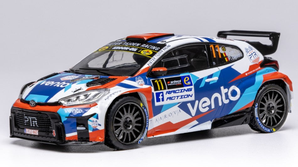TOYOTA GR YARIS RALLY2 WM N.11 RALLY YPRES 2024 LOIX-TSJOEN 1:43 Scala 1:43 Ixo Model