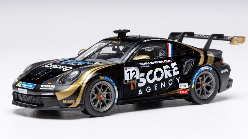 PORSCHE 911 GT3 CUP (992) N.12 PORSCHE CUP MONACO 2024 TEN VOORDE 1:43 Scala 1:43 Ixo Model