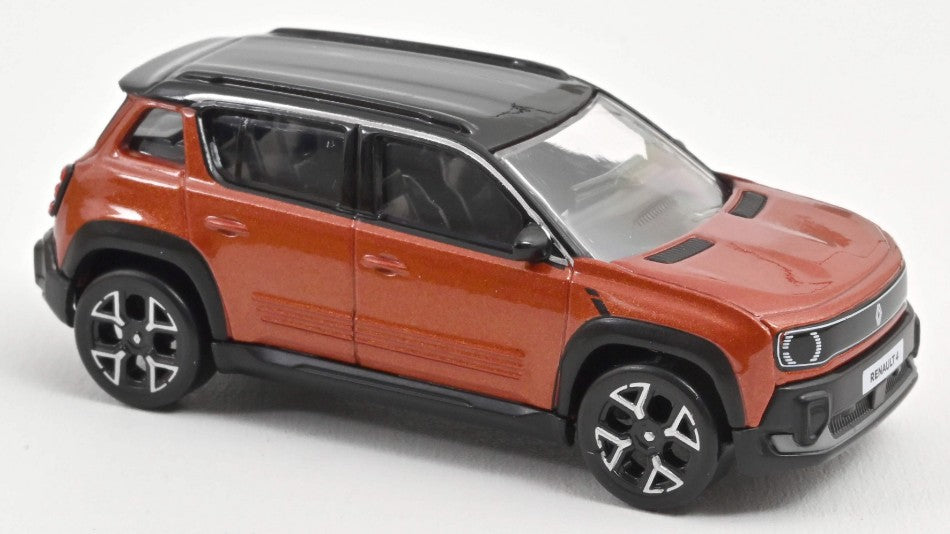 RENAULT 4 E-TECH ELECTRIC 2025 TERRACOTTA BROWN 1:64 Scala 1:64 Norev