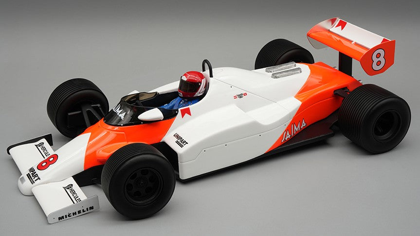 MCLAREN MP4/1C N.8 MONACO GP 1983 N.LAUDA (RAIN TYRES) W/DRIVER 1:18 Scala 1:18 Tecnomodel