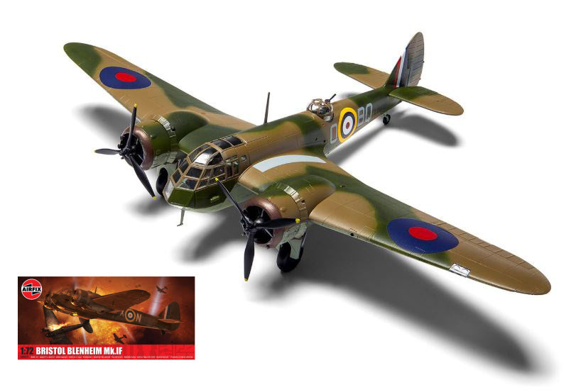 BRISTOL BLENHEIM Mk.If KIT 1:72 Scala 1:72 Airfix