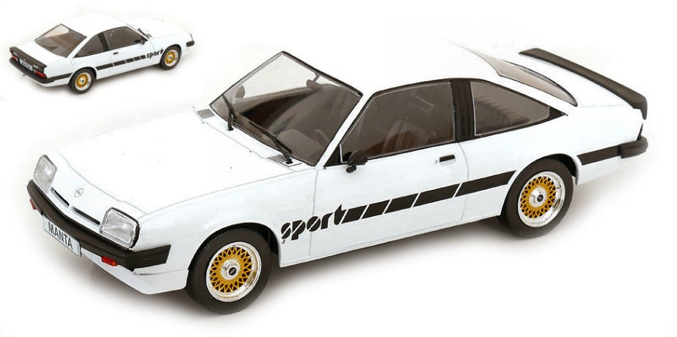 OPEL MANTA B SPORT 1980 WHITE 1:18 Scala 1:18 ModelCarGroup