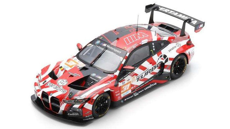 BMW M4 GT3 N.31 2nd LMGT3 CLASS 24 H LE MANS 2024 FARFUS-LEUNG-GELAEL Scala 1:18 Spark Model