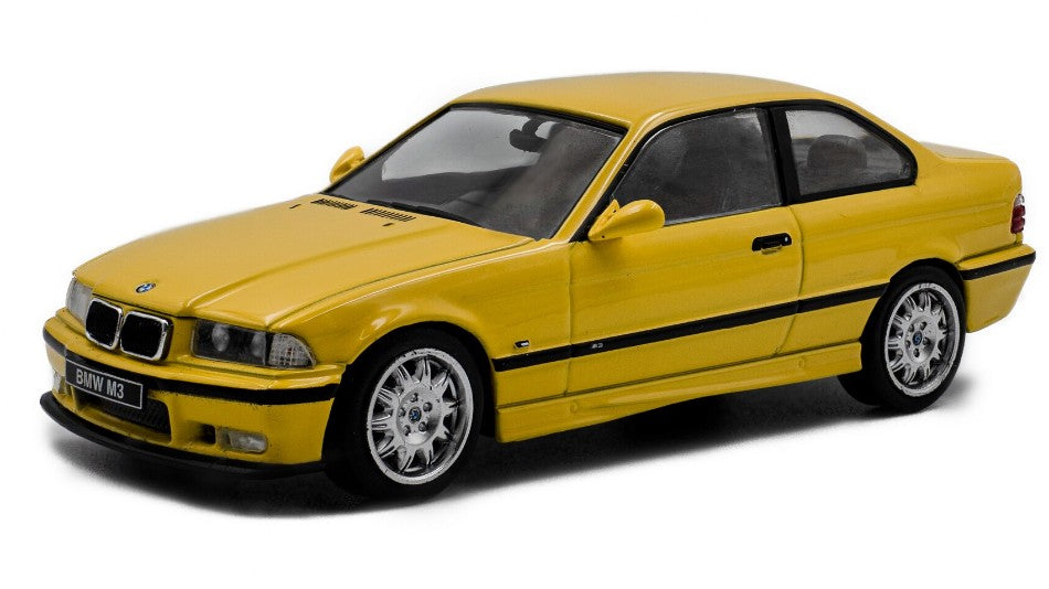 BMW 3-SERIES M3 (E36) COUPE 1999 YELLOW 1:43 Scala 1:43 Solido