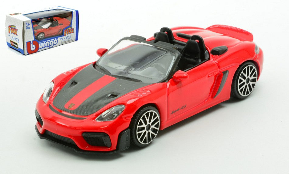 PORSCHE 718 SPYDER RS 2024 RED 1:43 Scala 1:43 Burago