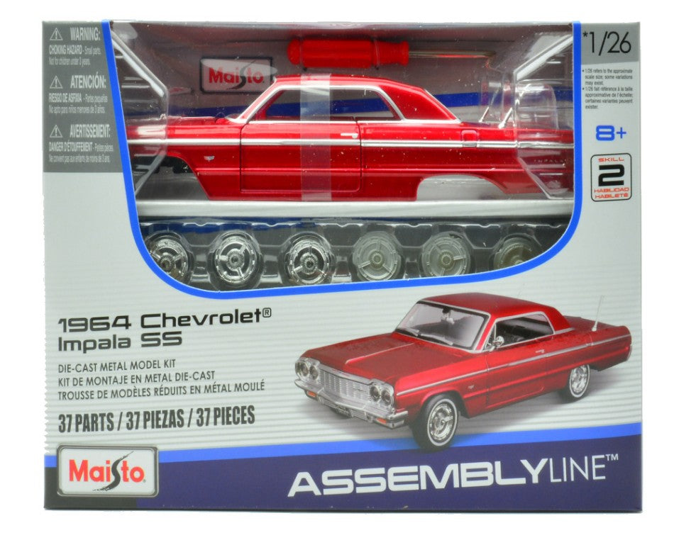CHEVROLET IMPALA SS 1964 KIT 1:24 Scala 1:24 Maisto