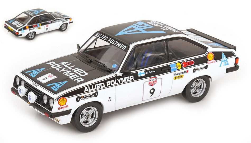 FORD ESCORT MKII RS 2000 N.9 RALLY BRITAIN 1977 VATANEN-BRYANT 1:18 Scala 1:18 ModelCarGroup