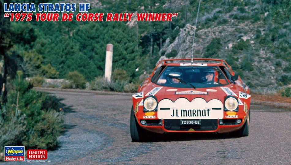 LANCIA STRATOS HF TOUR DE CORSE 1975 KIT 1:24 Scala 1:24 Hasegawa