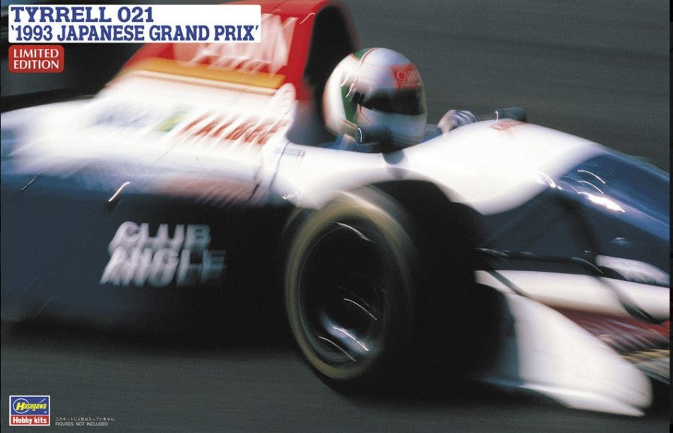 TYRRELL 021 JAPANESE GRAND PRIX 1993 KIT 1:24 Scala 1:24 Hasegawa
