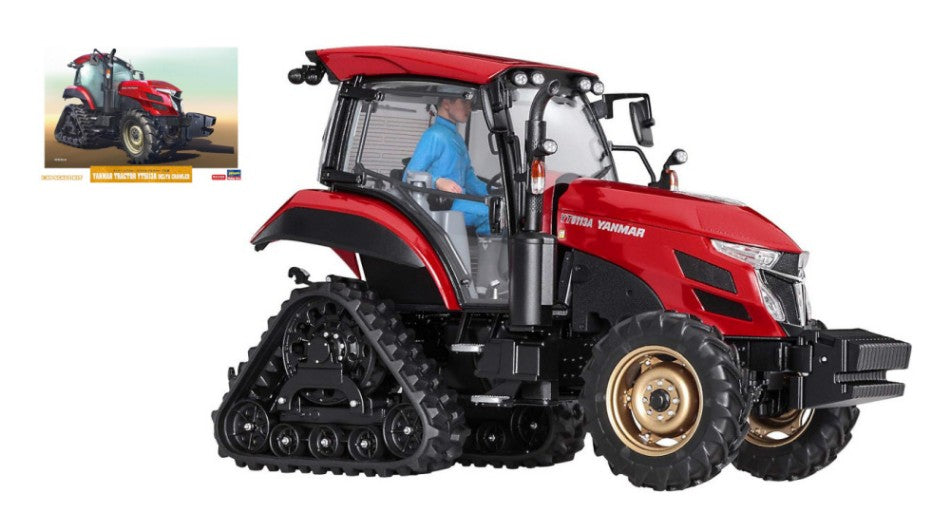 YANMAR YT5113A DELTA CRAWLER KIT 1:35 Scala 1:35 Hasegawa