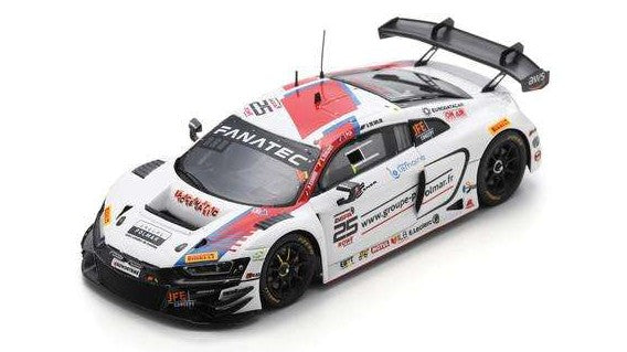 AUDI R8 GT3 N.25 2nd GOLD CLASS 24 H SPA 2024 PLA-MAGNUS-EVRARD-DE WILDE Scala 1:43 Spark Model