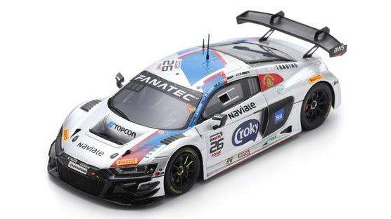 AUDI R8 GT3 N.26 24 H SPA 2024 VARUTTI-STADABADER-KLYMENKO-PAVERUD 1:43 Scala 1:43 Spark Model