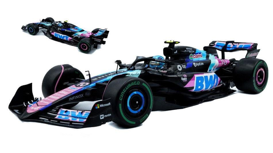 ALPINE A524 N.10 BRAZILIAN GP 2024 P.GASLY 1:18 Scala 1:18 Solido