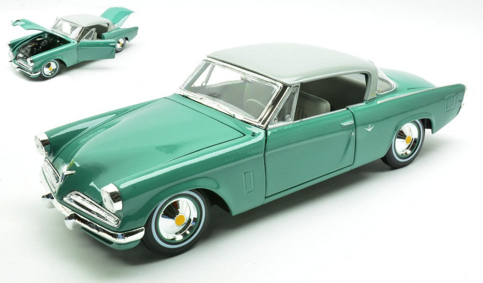 STUDEBAKER STARLINER 1953 GREEN 1:18 Scala 1:18 Maisto
