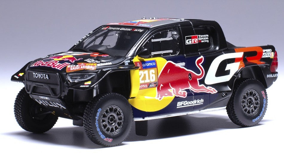 TOYOTA GR DKR HILUX EVO T1U N.216 RALLY DAKAR 2024 QUINTERO-ZENZ 1:43 Scala 1:43 Ixo Model