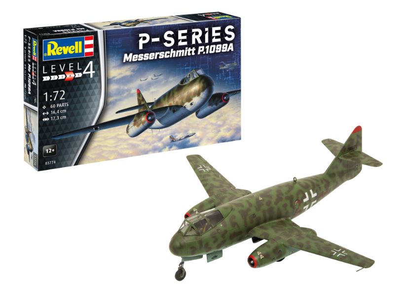 MESSERSCHMITT P.1099A P-SERIES KIT 1:72 Scala 1:72 Revell