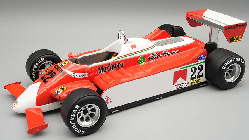 ALFA ROMEO 179 N.22 MONACO GP 1980 P.DEPAILLER 1:18 Scala 1:18 Tecnomodel