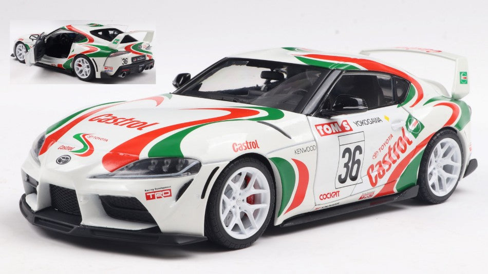 TOYOTA GR SUPRA TOYOTA
RACING TRIBUTE 2024 WHITE 1:18 Scala 1:18 Solido