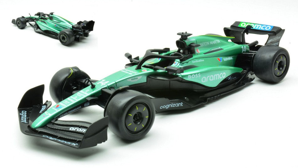 ASTON MARTIN F1 N.14 FERNANDO ALONSO 2024 1:18 Scala 1:18 RE.EL.Toys