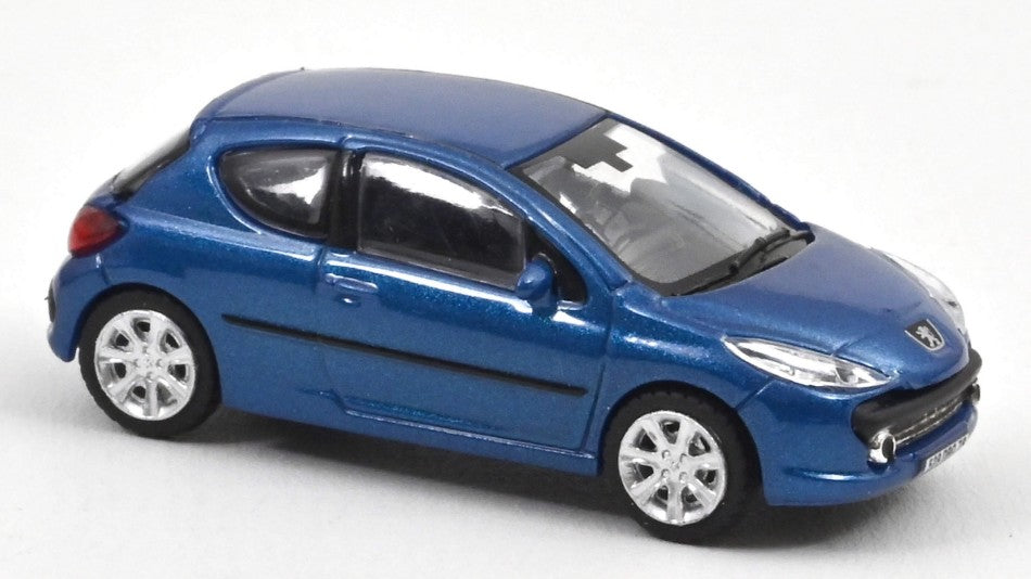 PEUGEOT 207 PREMIUM PACK AEGEAN BLUE 2007 1:87 Scala 1:87 Norev