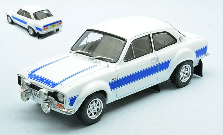 FORD ESCORT MK I RS 2000 1973 WHITE 1:24 Scala 1:24 Whitebox