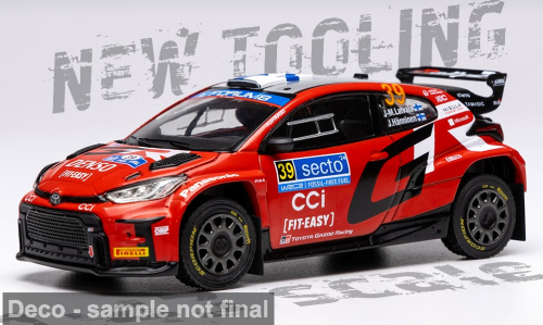 TOYOTA GR YARIS N.39 RALLY2 FINLAND 2024 LATVALA-HANNINEN 1:43 Scala 1:43 Ixo Model