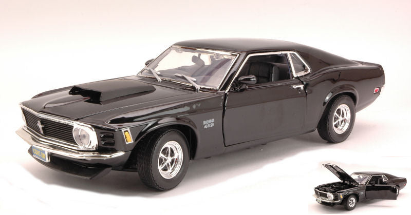 FORD MUSTANG BOSS 429 1970 BLACK 1:18 Scala 1:18 MotorMax
