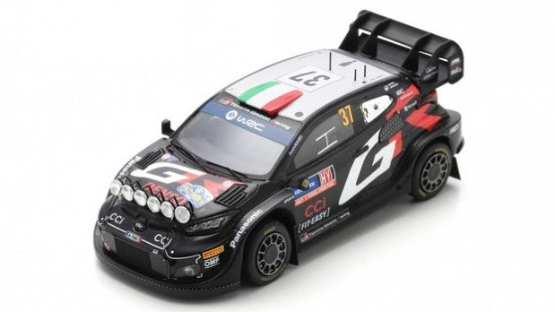 TOYOTA GR YARIS N.37 RALLY SWEDEN 2024 L.BERTELLI-S.SCATTOLIN 1:43 Scala 1:43 Spark Model